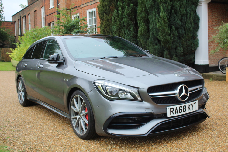 Mercedes-Benz CLA45 AMG Night Edition (Plus) <br />2019 Metallic Grey  Estate £25,750