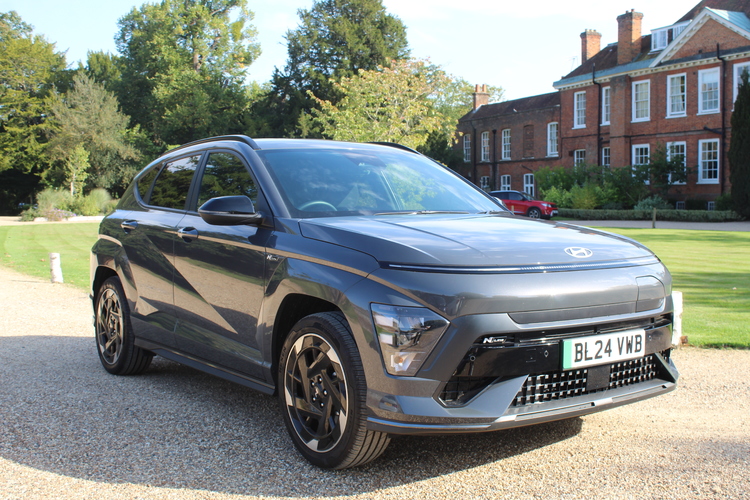 Hyundai Kona 160kW N Line 5dr Auto<br />2024 Pearl Grey Hatchback £27,750