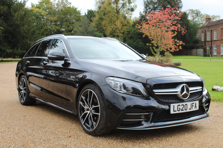 Mercedes-Benz C43 3.0 V6 AMG Edition (Premium Plus)<br />2020 Metallic Black Estate UNDER OFFER