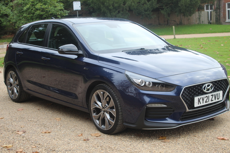 Hyundai i30 N Line+ DCT<br />2021 Blue Hatchback £13,495