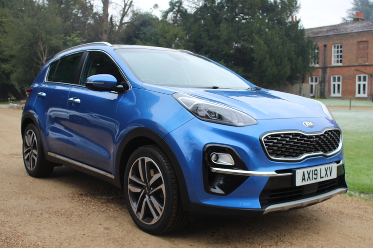 Kia Sportage 1.6 T-GDi ISG 4 5dr Manual<br />2019 Metallic Blue Hatchback £13,495