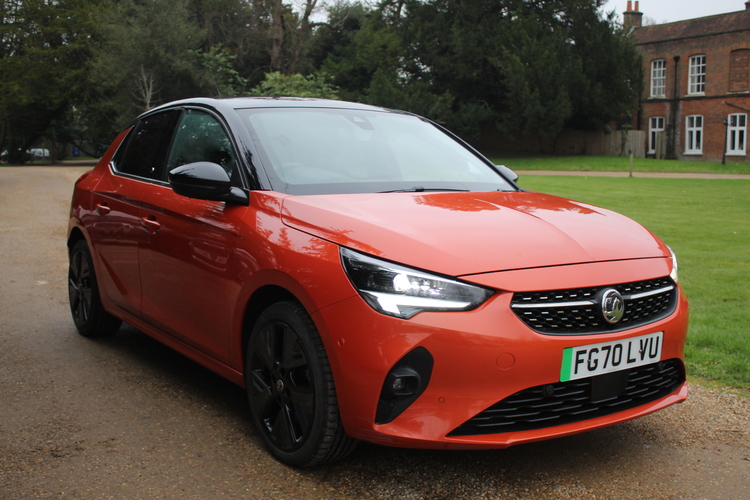 Vauxhall e-Corsa 100kW Elite Nav 5dr Auto<br />2020 Metallic Orange Hatchback £10,495