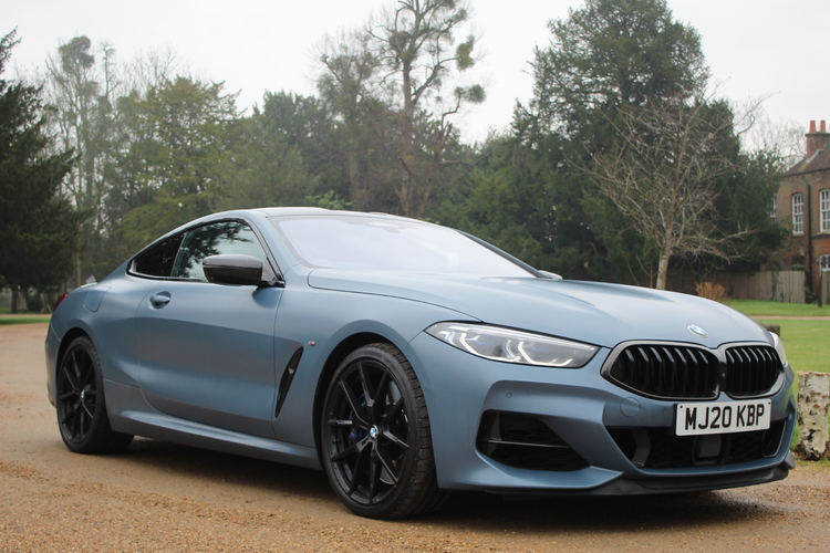 BMW M850i 4.4 V8 First Edition xDrive<br />2020 Matte Blue Coupe £46,995